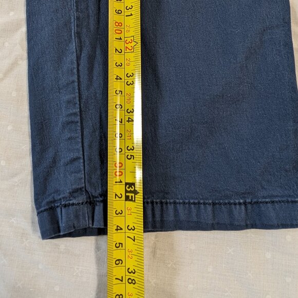 DENVER HAYES WOMEN'S BLUE PANTS 12 X 28 BUTTON ZIPPER FLY COTTON FASHION WEAR - Picture 14 of 16